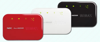 WiMAX Speed Wi-Fi NEC Aterm WM3500R/イメージ